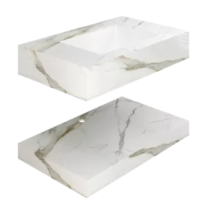 Chậu bàn đá hai tầng Viglacera PHL-9S01P