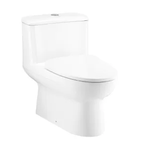Bồn cầu 1 khối COTTO C105407 nắp đóng êm