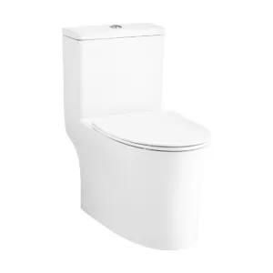 Bồn cầu 1 khối COTTO C105607 nắp đóng êm