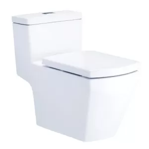 Bồn cầu 1 khối COTTO C107127 nắp đóng êm dòng Tetra