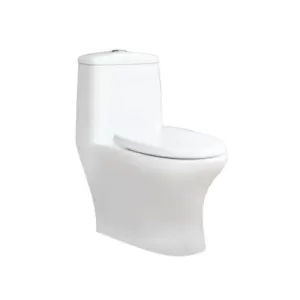 Bồn cầu 1 khối Thiên Thanh CK69 nắp đóng êm