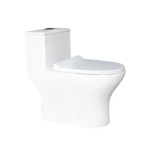 Bồn cầu 1 khối Thiên Thanh CK79 nắp đóng êm