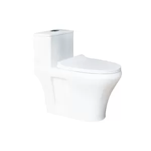 Bồn cầu 1 khối Thiên Thanh CK86 nắp đóng êm