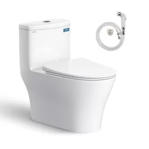 Bồn cầu 1 khối VIGLACERA V36 nắp đóng êm