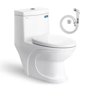 Bồn cầu 1 khối VIGLACERA V39 nắp đóng êm