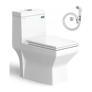 Bồn cầu 1 khối VIGLACERA V42 nắp đóng êm