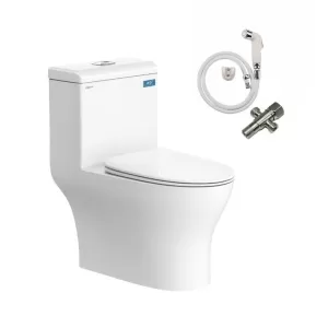 Bồn cầu 1 khối VIGLACERA V45M nắp đóng êm