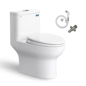 Bồn cầu 1 khối VIGLACERA V64 nắp đóng êm