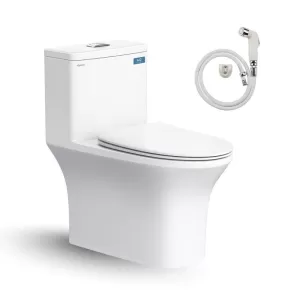 Bồn cầu 1 khối VIGLACERA V72-CAU nắp đóng êm