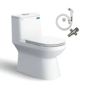 Bồn cầu 1 khối VIGLACERA V816 nắp đóng êm