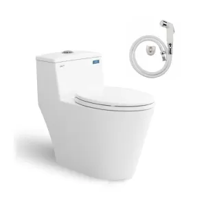 Bồn cầu 1 khối VIGLACERA V823 nắp đóng êm