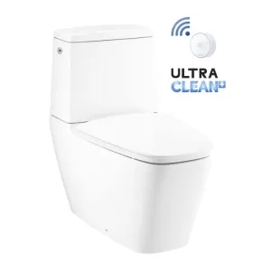 Bồn cầu 2 khối COTTO C135137 nắp đóng êm