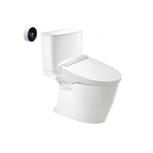 Bồn cầu 2 khối xả cảm ứng nắp điện tử INAX ACT-602 + CW-H20VN