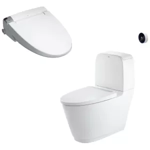 Bồn cầu 2 khối xả cảm ứng nắp điện tử INAX ACT-832 + CW-KB22AVN