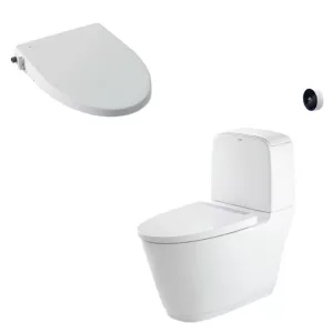 Bồn cầu 2 khối xả cảm ứng nắp rửa cơ INAX ACT-832 + CW-S15VN