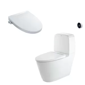Bồn cầu 2 khối xả cảm ứng nắp rửa cơ INAX ACT-832 + CW-S32VN