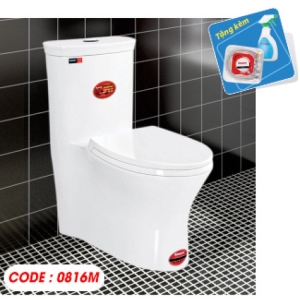 Bồn cầu 1 khối Kassani 0816M nắp đóng êm chính hãng