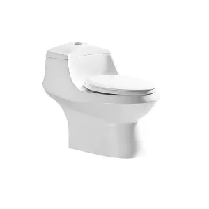 Bồn cầu 1 khối Kohler K-12344T-SM-WK nắp đóng êm chính hãng
