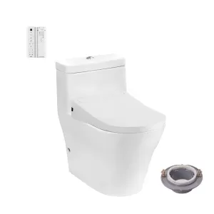 Bồn cầu 1 khối TOTO CW166RB/TCF34320GAA nắp điện tử