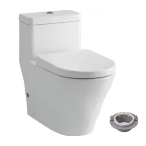 Bồn cầu 1 khối TOTO CW166RB/TC384CVK nắp đóng êm chính hãng