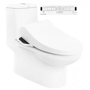 Bồn cầu 1 khối AMERICAN STANDARD VF-1858PR nắp điện tử