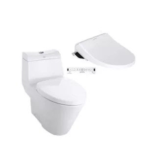 Bồn cầu 1 khối AMERICAN STANDARD VF-2010PR nắp điện tử