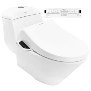 Bồn cầu 1 khối AMERICAN STANDARD VF-2011PR nắp điện tử