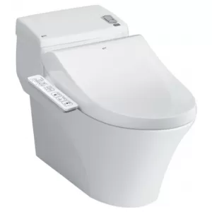 Bồn cầu 1 khối INAX AC-1008R+CW-H17VN nắp điện tử