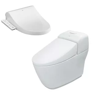 Bồn cầu 1 khối INAX AC-1032+CW-H17VN nắp điện tử