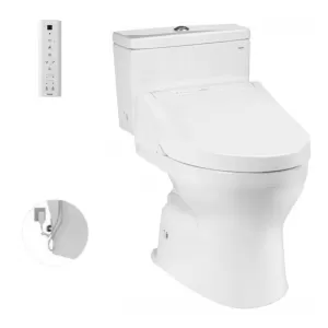 Bồn cầu 2 khối TOTO CS302DW14 nắp điện tử Washlet C5