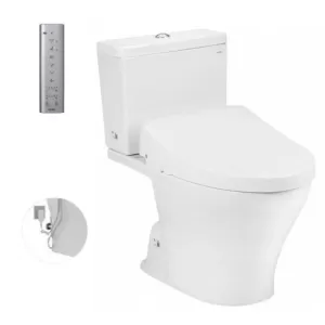 Bồn cầu 2 khối TOTO CS326DW11 nắp điện tử Washlet S7
