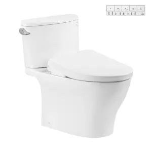 Bồn cầu 2 khối TOTO CS767CRW23 nắp điện tử Washlet S7