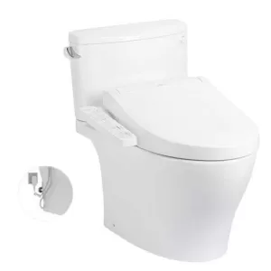 Bồn cầu 2 khối TOTO CS767RW16 nắp điện tử Washlet C2