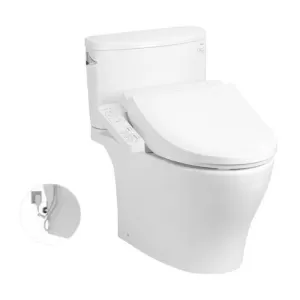 Bồn cầu 2 khối TOTO CS767RW18 nắp điện tử Washlet C2