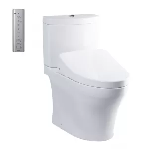 Bồn cầu 2 khối TOTO CS769CDRW12 nắp điện tử Washlet S7