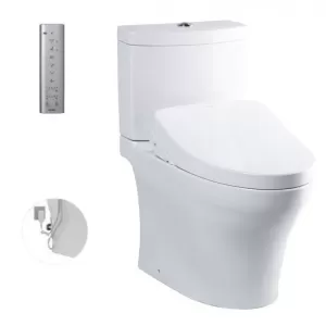 Bồn cầu 2 khối TOTO CS769DRW11 nắp điện tử Washlet S7
