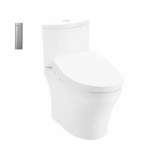 Bồn cầu 2 khối TOTO CS838CDW12 nắp điện tử Washlet S7