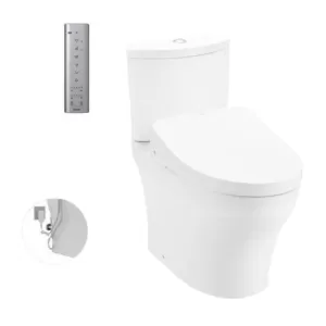Bồn cầu 2 khối TOTO CS838DW11 nắp điện tử Washlet S7