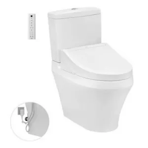 Bồn cầu 2 khối TOTO CS945PDW14 nắp điện tử Washlet C5