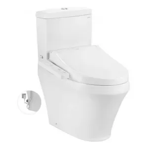 Bồn cầu 2 khối TOTO CS945PDW16 nắp điện tử Washlet C2