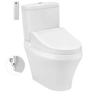 Bồn cầu 2 khối TOTO CS948DW14 nắp điện tử Washlet C5