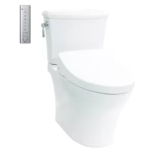 Bồn cầu 2 khối TOTO CS986CGW12 nắp điện tử Washlet S7