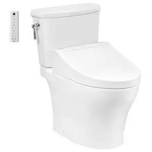 Bồn cầu 2 khối TOTO CS986CGW15 nắp điện tử Washlet C5