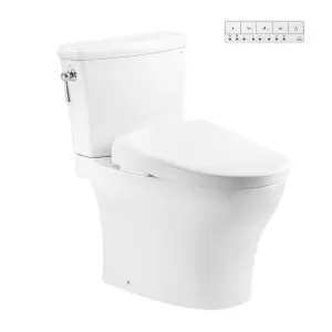 Bồn cầu 2 khối TOTO CS986CGW23 nắp điện tử Washlet S7
