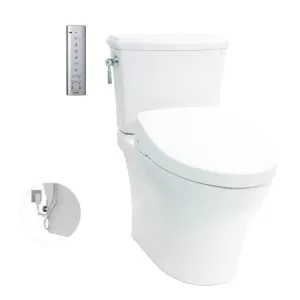 Bồn cầu 2 khối TOTO CS986GW11 nắp điện tử Washlet S7