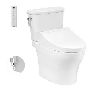 Bồn cầu 2 khối TOTO CS986GW14 nắp điện tử Washlet C5