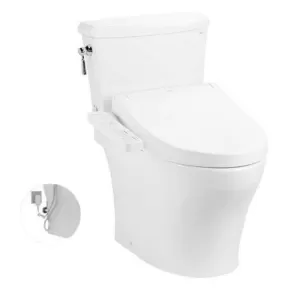 Bồn cầu 2 khối TOTO CS986GW16 nắp điện tử Washlet C2