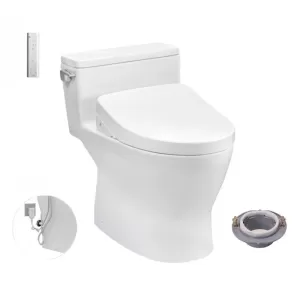 Bồn cầu 1 khối TOTO MS188VKW11 nắp điện tử Washlet S7