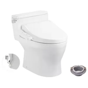Bồn cầu 1 khối TOTO MS188VKW16 nắp điện tử Washlet C2