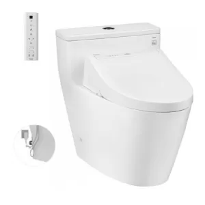 Bồn cầu 1 khối TOTO MS625DW14 nắp điện tử Washlet C5